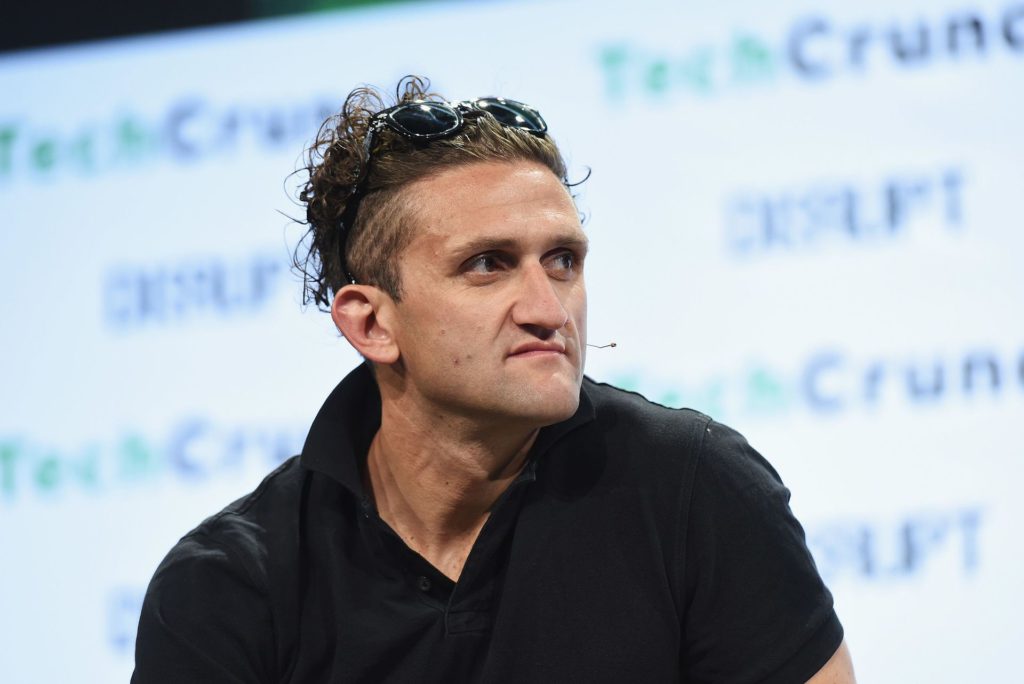 Casey Neistat auf der TechCrunch Disrupt New York im Mai 2016