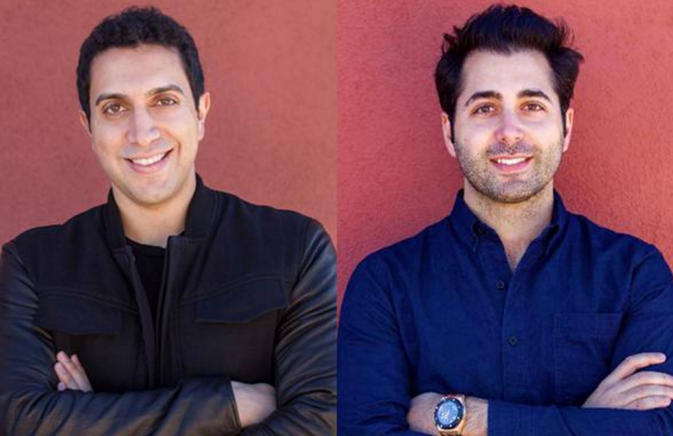 Die beiden Tinder-Mitgründer Sean Rad & Justin Mateen im Forbes-Magazine im Jahr 2014