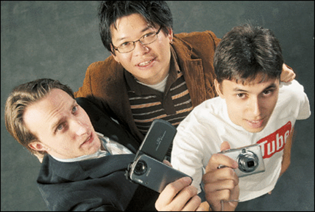 Sind Chad Hurley, Jawed Karim und Steve Chen die Gründer von Youtube?