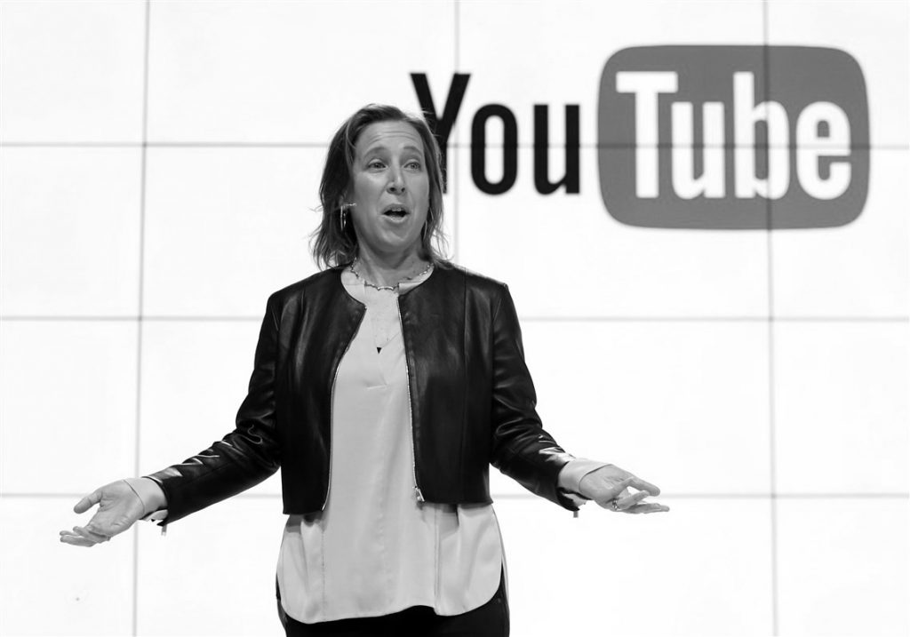  YouTube CEO Susan Wojcicki