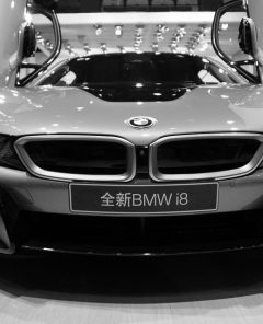 E-Auto BMW i8 in China auf einer Messe (Foto: 349241163tony, pixabay.com)