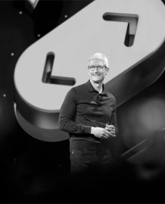 Tim Cook begrüßt Entwickler aus 77 verschiedenen Ländern zur WWDC 2018 (Foto: Pressematerial, Apple)