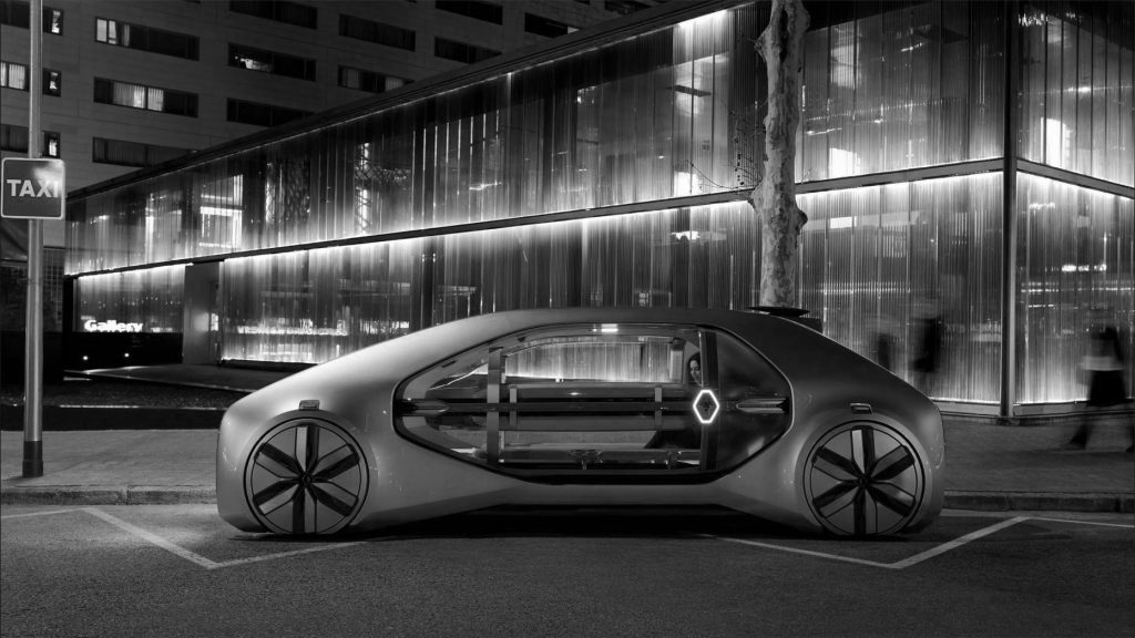 Autonome Autos werden zu selbstfahrenden Bordellen (Foto: Pressematerial, Renault)