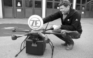 ZF Friedrichshafen AG: Erste behördliche Genehmigung für automatisierte Drohnenflüge (Foto: Pressematerial, ZF)