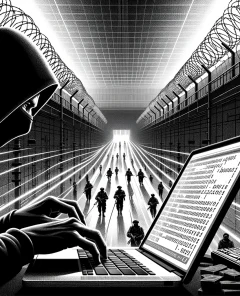 Hacker führen Cyberangriff auf russisches Gefängnissystem als
