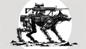 Roboter-Hunde mit halb-autonomen Waffensystemen revolutionieren den Einsatz der US-Marines
