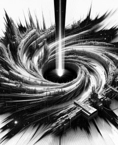 ai-schwarzes-loch-plasmastrahlen-galaxien