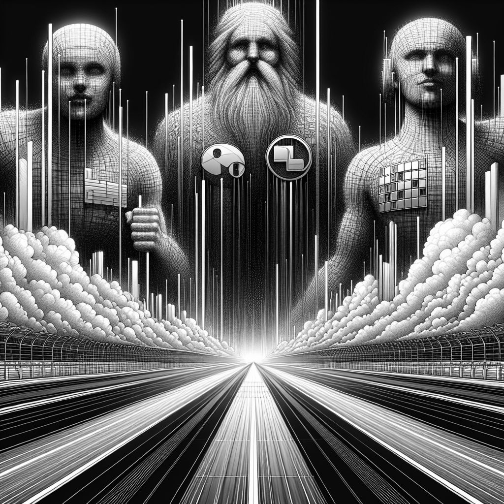 Technologiegiganten im Wettlauf um die Marktspitze: NVIDIA, Alphabet und Amazon Technologiegiganten im Wettlauf um die Marktspitze: NVIDIA, Alphabet und Amazon