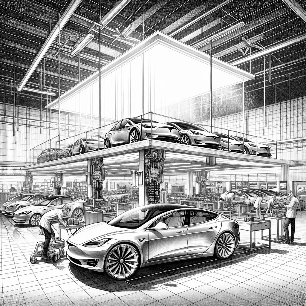 Tesla kämpft mit Absatzrückgang und steigender Konkurrenz Tesla kämpft mit Absatzrückgang und steigender Konkurrenz