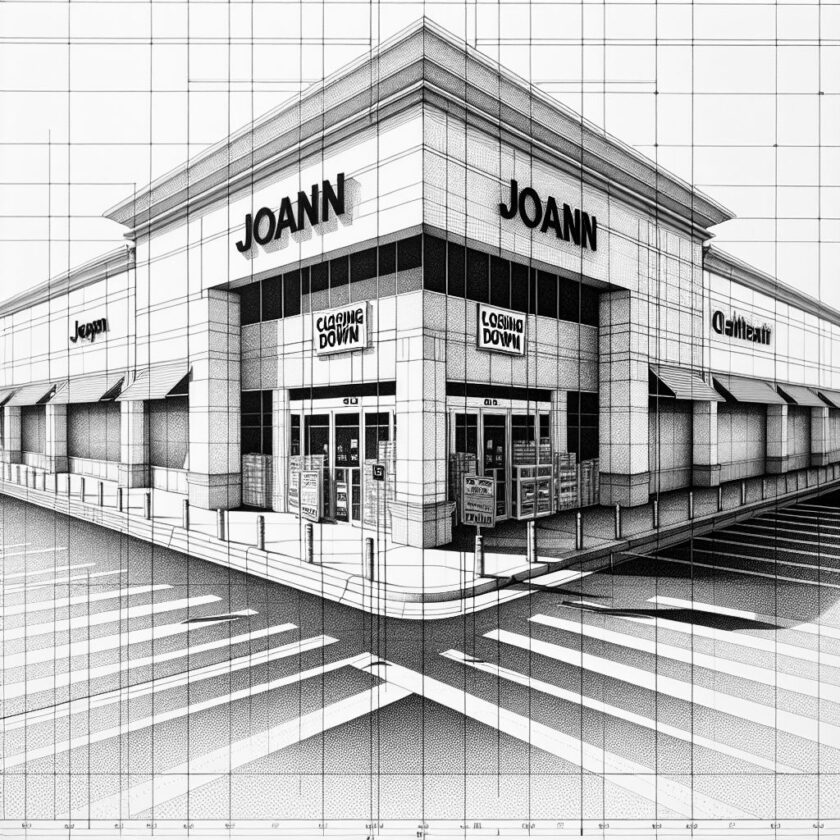 Joann schließt 60% seiner Geschäfte in den USA