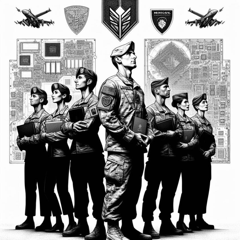 Erste Militärangehörige erhalten Zertifizierung in Halbleitertechnologie