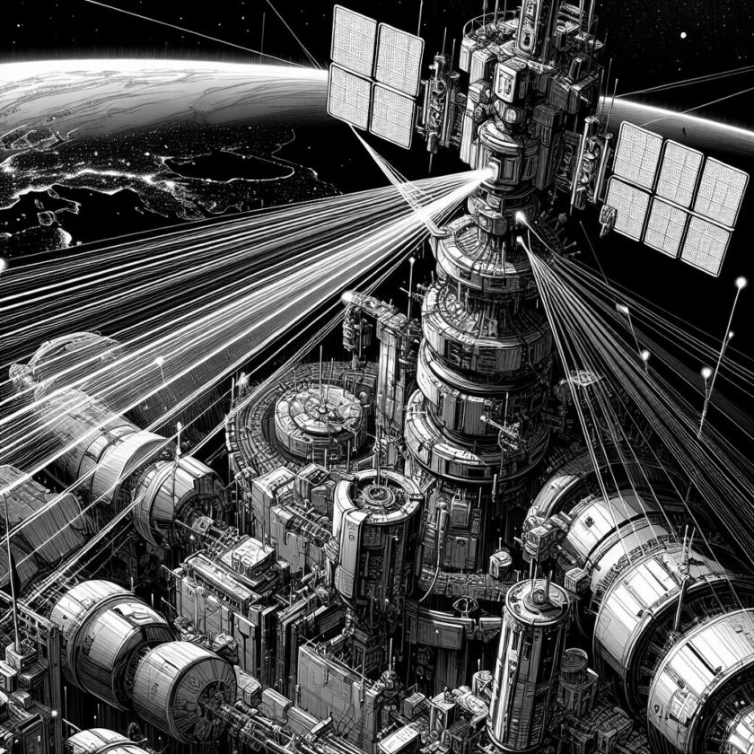 Thales Alenia Space entwickelt Europas erste optische Kommunikationsnetzwerk im Weltraum