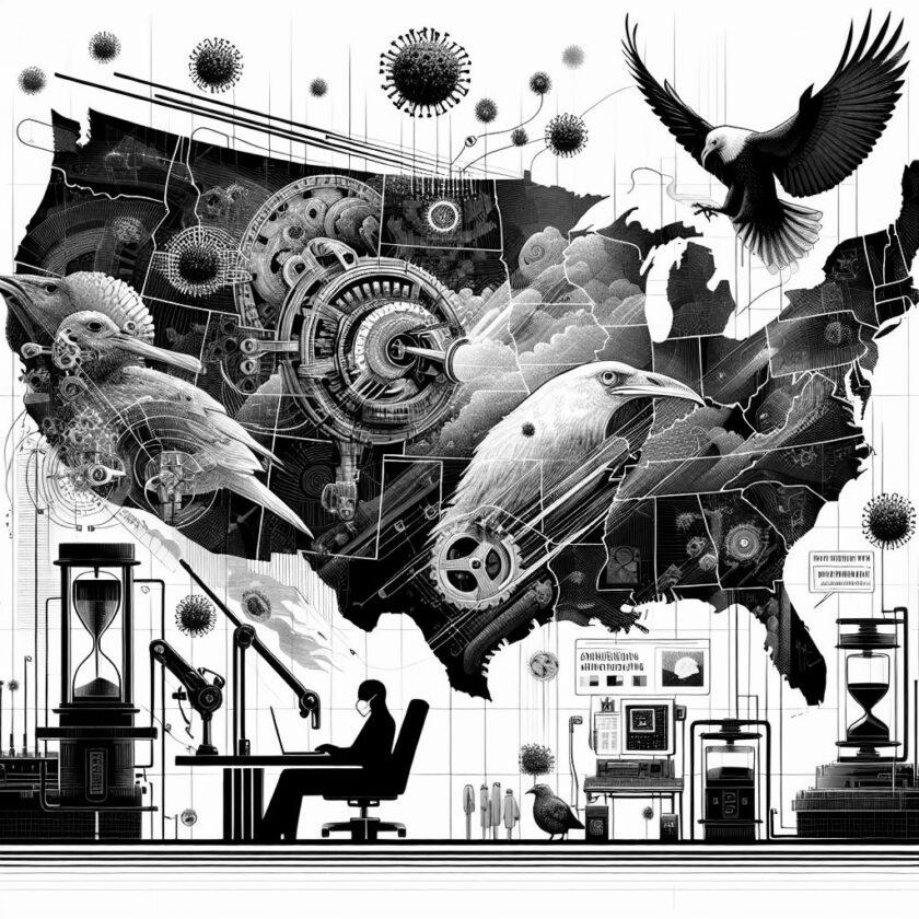 Ausbreitung der Vogelgrippe in den USA: Erste menschliche Fälle in Wyoming und Ohio