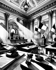 ai-courtroom-political-figure-french-flag