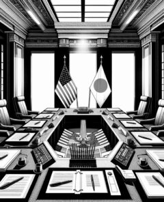 ai-diplomacy-negotiation-flags-usa-russia
