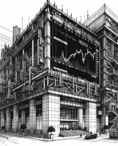 ai-financial_report_office_building_stock_market_decline_investment