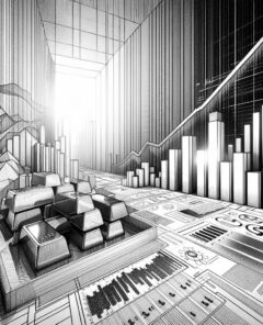 ai-gold-bars-financial-market