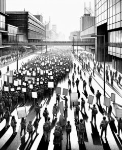 ai-protest-public-service-negotiation