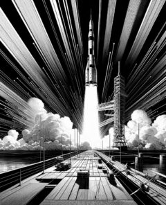 ai-rocket-launch-explosion-space-technology