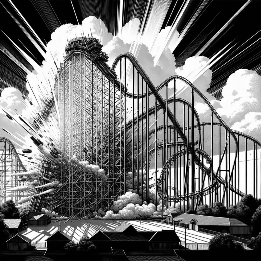 Abschied von Kingda Ka: Ein ikonisches Wahrzeichen verschwindet