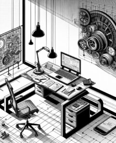 ai-smartphone-desk-office