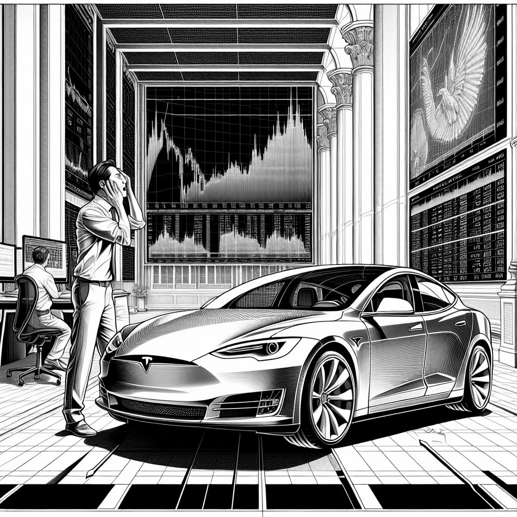 Tesla-Aktie unter Druck: Verkaufszahlen und Marktunsicherheiten belasten Tesla-Aktie unter Druck: Verkaufszahlen und Marktunsicherheiten belasten