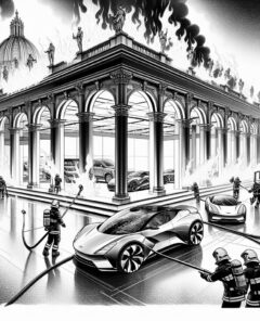 ai-tesla-rom-fire-electric-vehicles