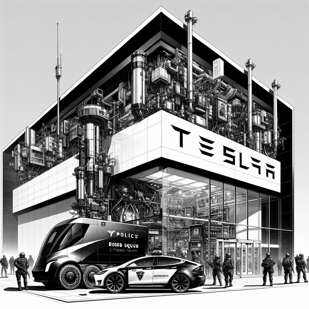 Tesla-Showroom in Texas mit Brandvorrichtungen angegriffen Tesla-Showroom in Texas mit Brandvorrichtungen angegriffen