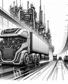 ai-autonomous_truck_highway_futuristic_technology