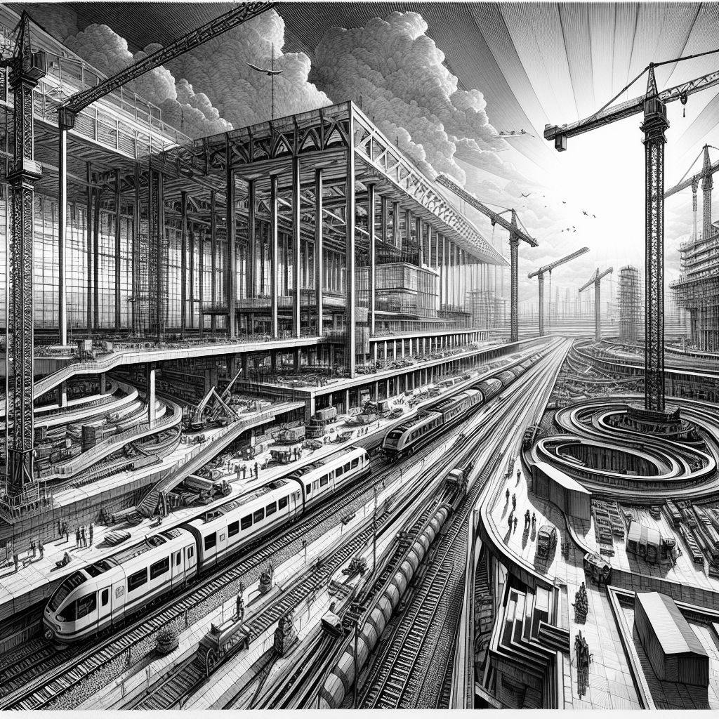 Neuer Bahnhof bei Tesla-Werk: Fortschritt und Kritik Neuer Bahnhof bei Tesla-Werk: Fortschritt und Kritik