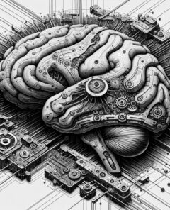 ai-brain-neurotransmitter-social-interaction