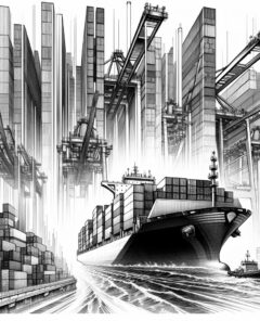 ai-container-ship-global-trade