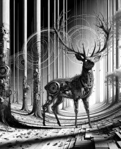 ai-deer-forest-wildlife-disease
