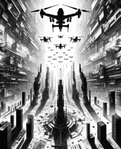 ai-drones-explosions-cityscape