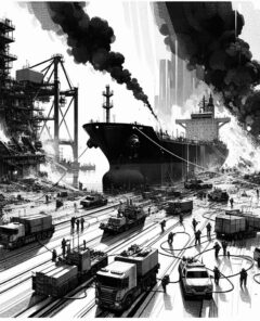 ai-explosion-port-infrastructure-damage