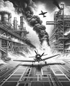ai-flugzeugabsturz-stahlwerk-sicherheit