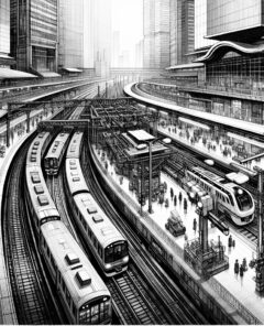 ai-train-railway-passengers-travel