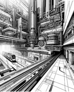 technologische-fortschritte-raum-zeit-metapher