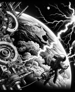 ai-astronaut-spacewalk-lightning-photography