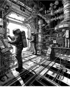ai-astronauten-raumstation-mikrogravitation-schueler-videoanruf
