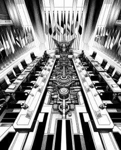 ai-diplomatic_negotiations_flags_conference_table