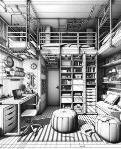 ai-dorm-room-study-space