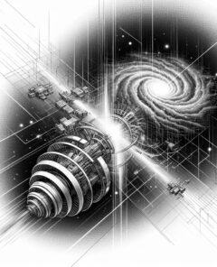 ai-galaxies-quasar-cosmic-collision