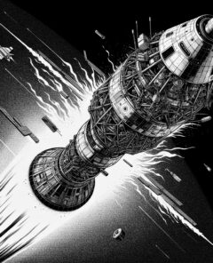 ai-kosmos_482-venus_mission-weltraumschrott