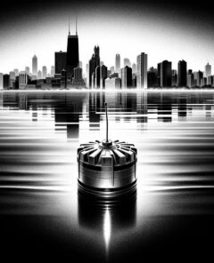 ai-militaerfackeln-lake-michigan