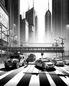 ai-military-car-accident-pedestrian-police