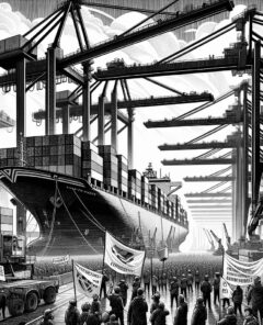 ai-protest-military-logistics-shipping