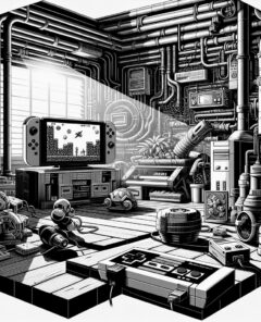ai-retro-gaming-shoot-em-up-switch