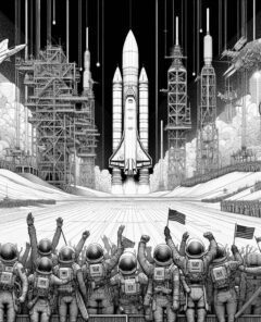ai-rocket_launch_space_station_astronauts