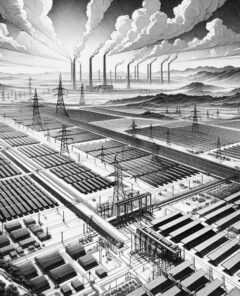 ai-solar-panels-power-plant-renewable-energy
